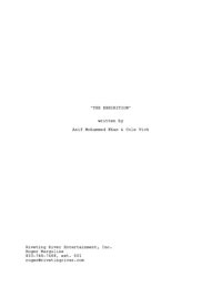 The Exhibition Movie Script Cover Image